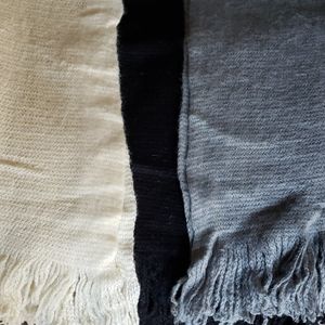 3/$20.     Never used scarf with fringe